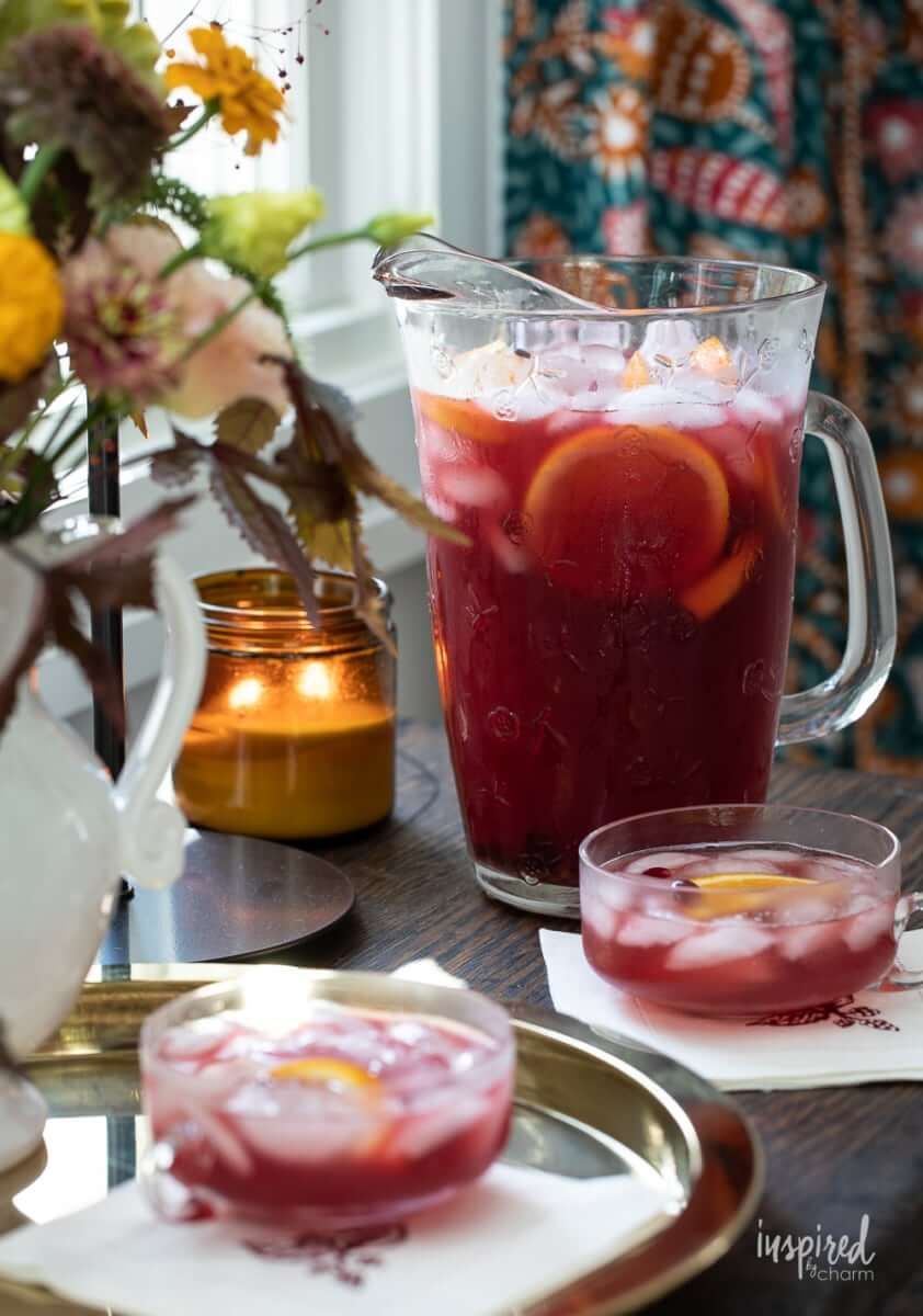Pomegranate Rum Punch