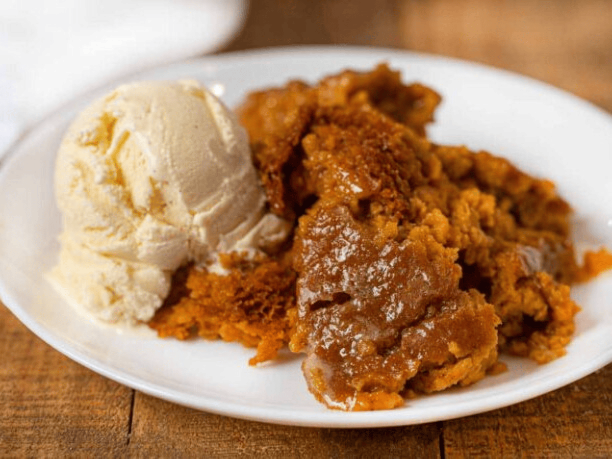 Slow Cooker Pumpkin Pie Pudding