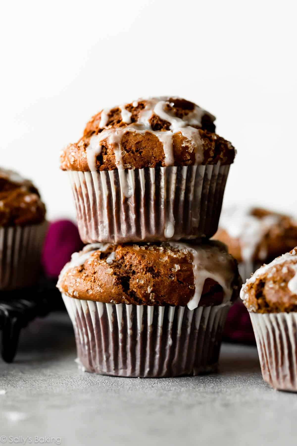 Sparkling Gingerbread Muffins