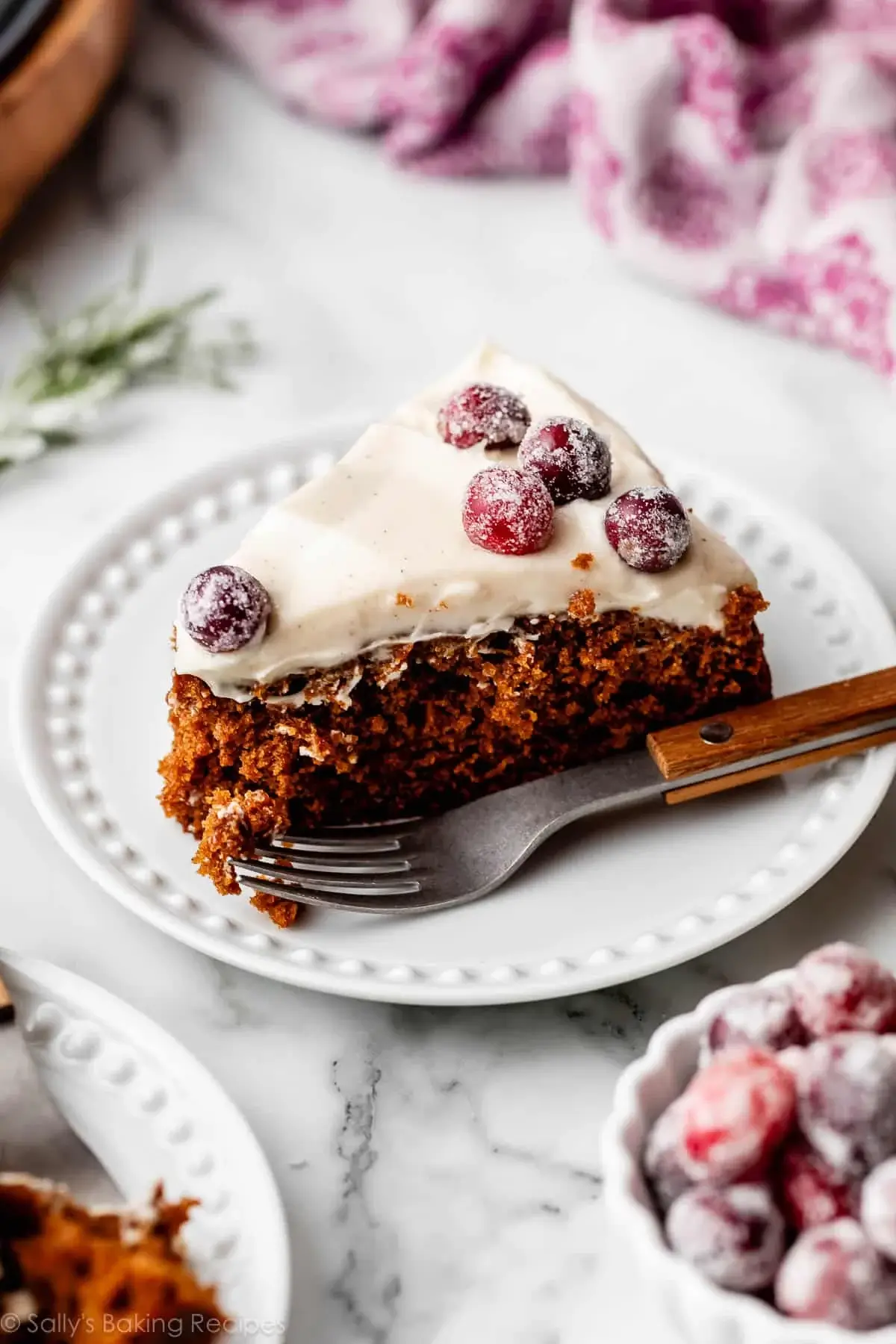 Spiced Gingerbread Cake (Many Sizes)