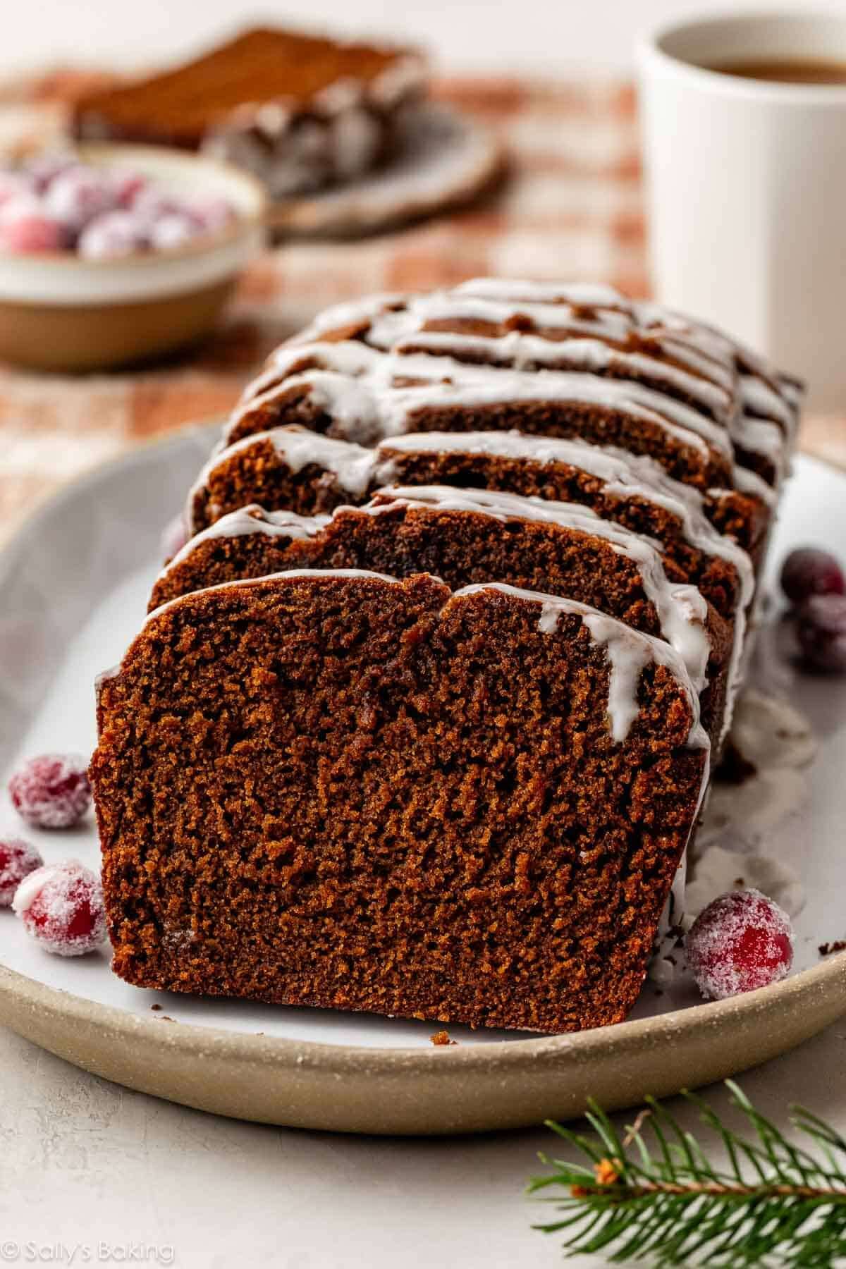 Spiced Gingerbread Loaf
