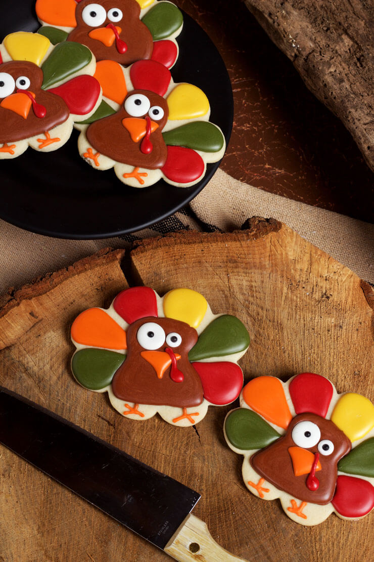 Super Simple Turkey Cookies