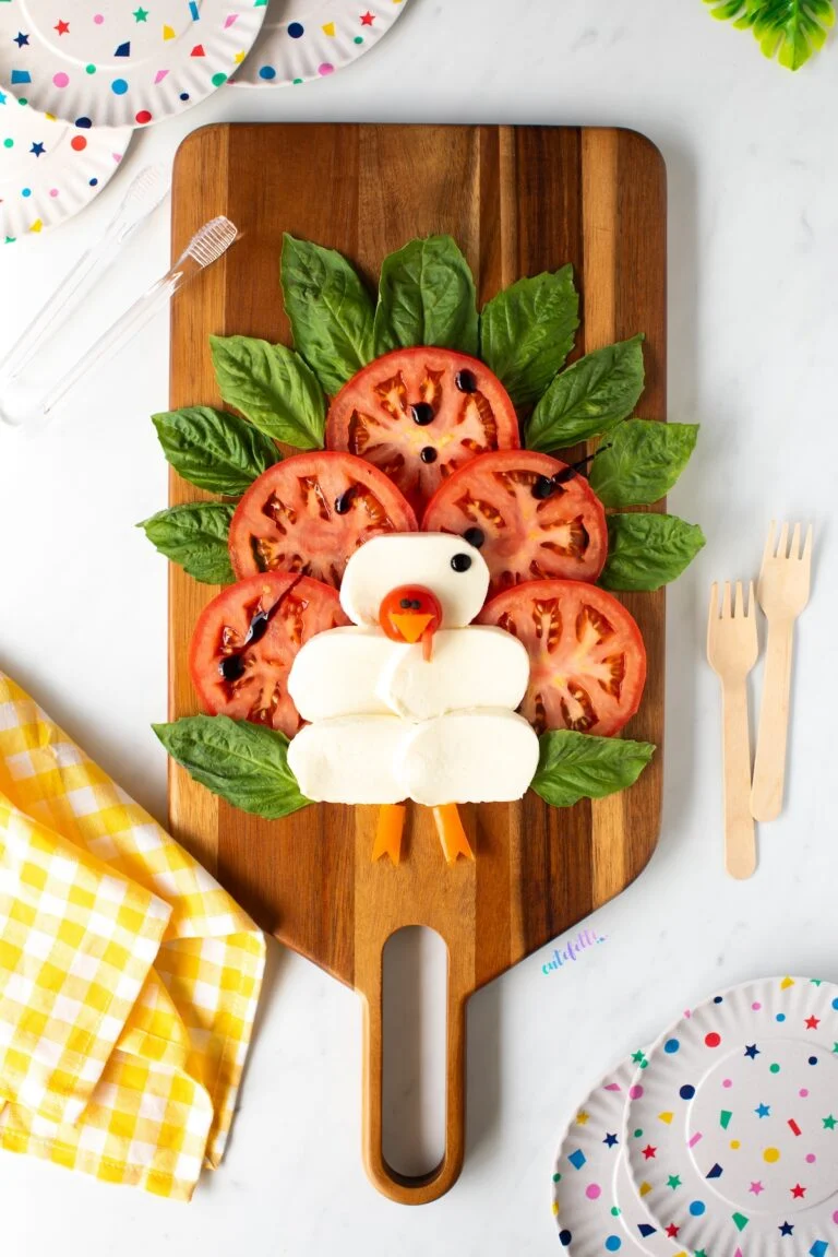 Surprise Family With a Caprese Turkey For Thanksgiving