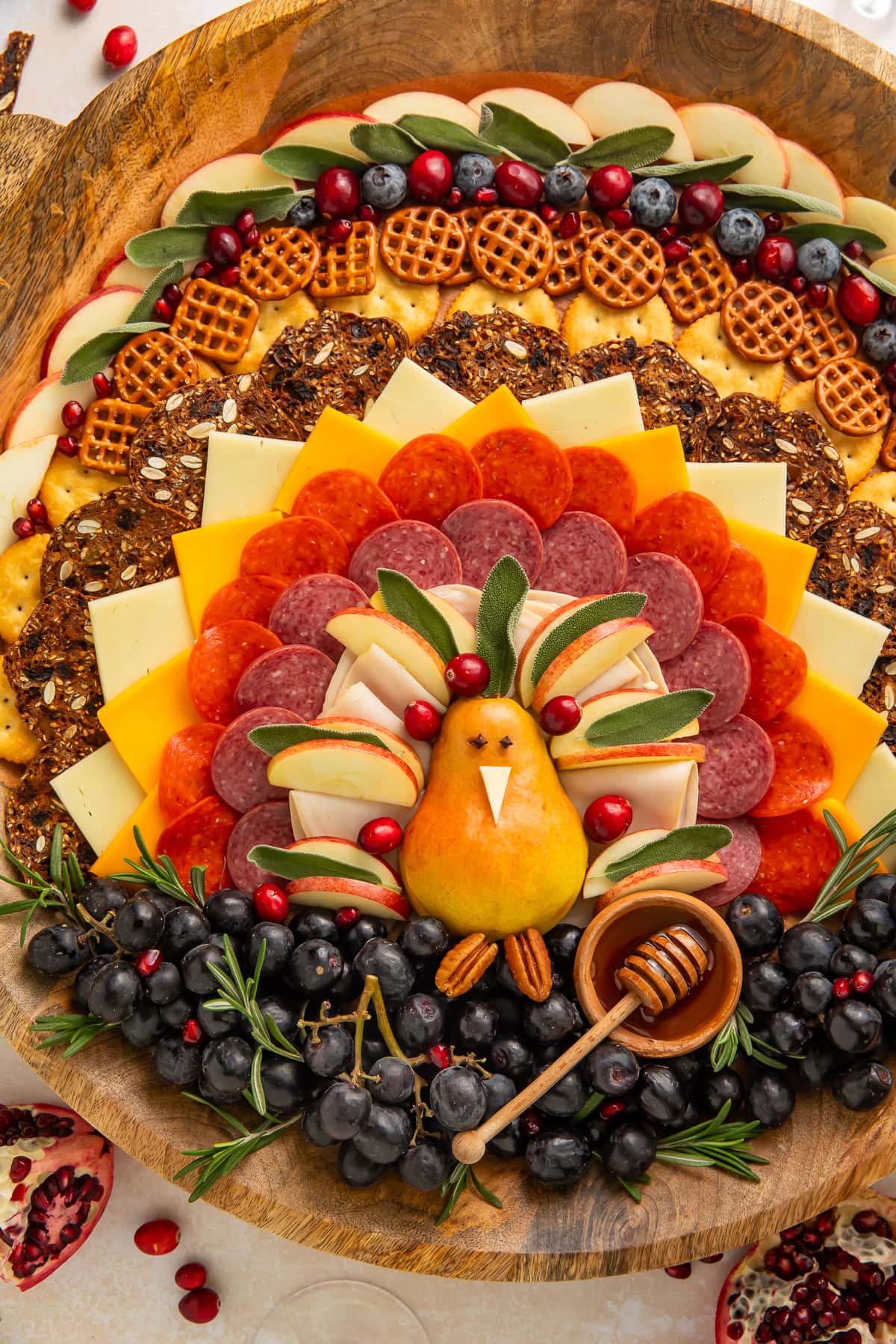 Thanksgiving Charcuterie Board Turkey Recipe