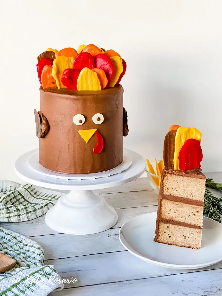 Thanksgiving Turkey Cake Tutorial