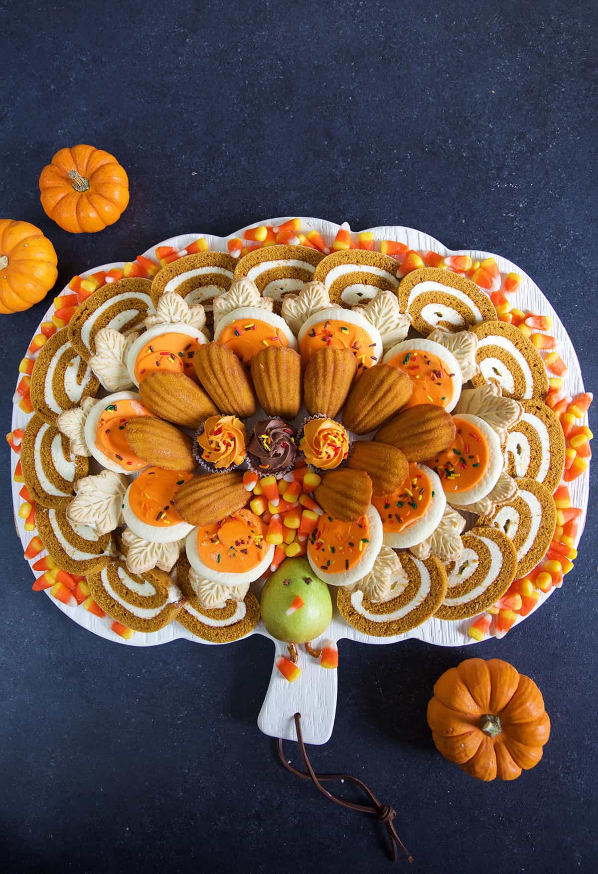 Thanksgiving Turkey Dessert Board