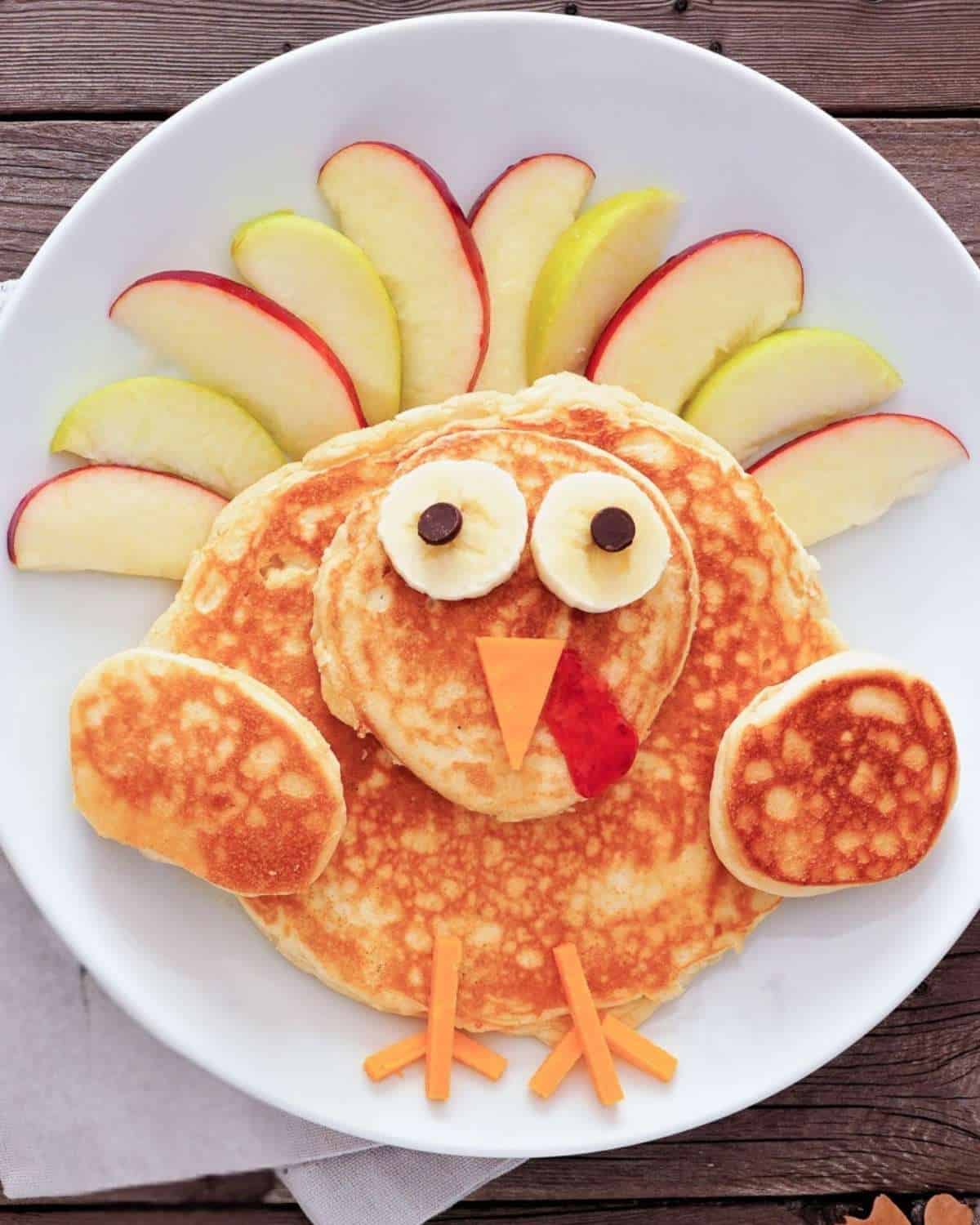 Thanksgiving Turkey Pancakes