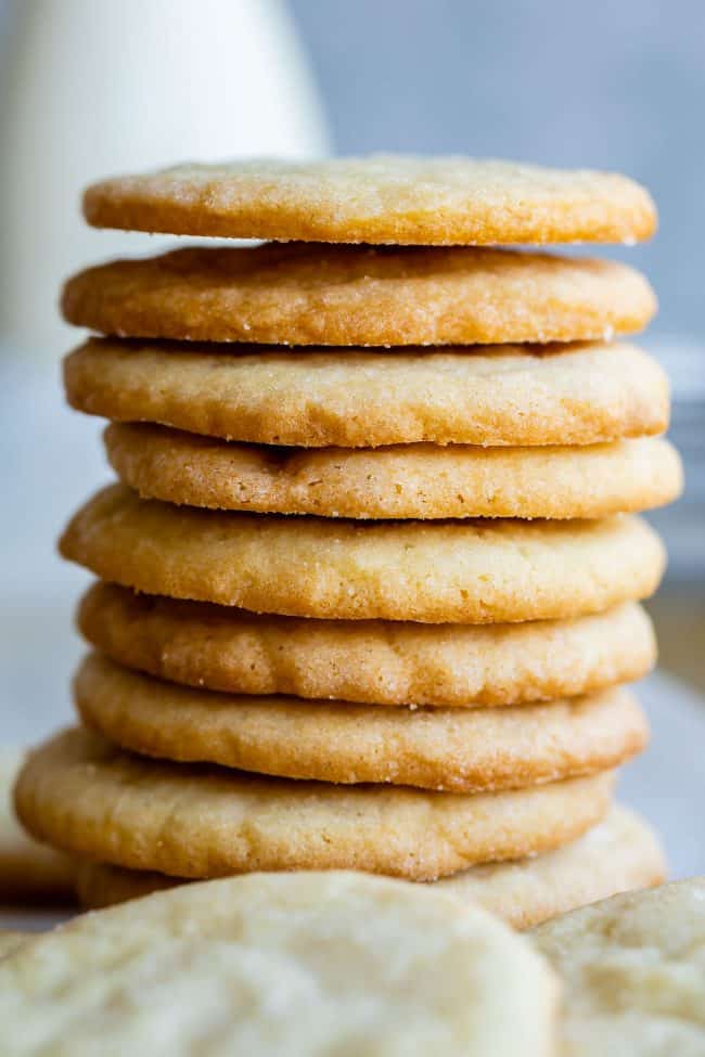 Thin and Crispy Sugar Cookies (Grandma Prudy's Recipe)