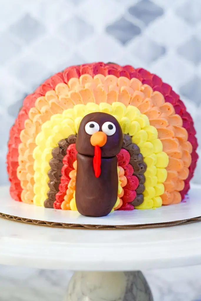 Turkey Cake (Cute Recipe and Tutorial)