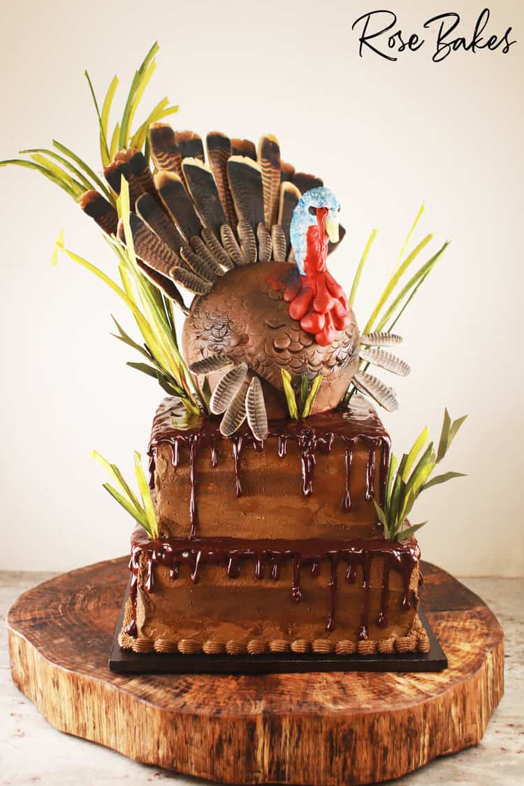 Turkey Groom's Cake