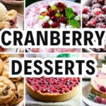 cranberry desserts