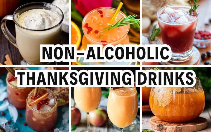 non-alcoholic thanksgiving drinks