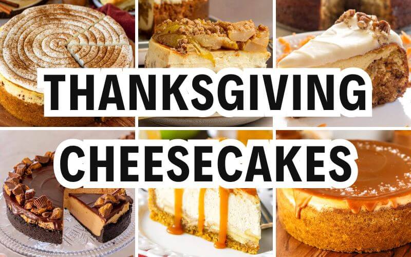thanksgiving cheesecakes