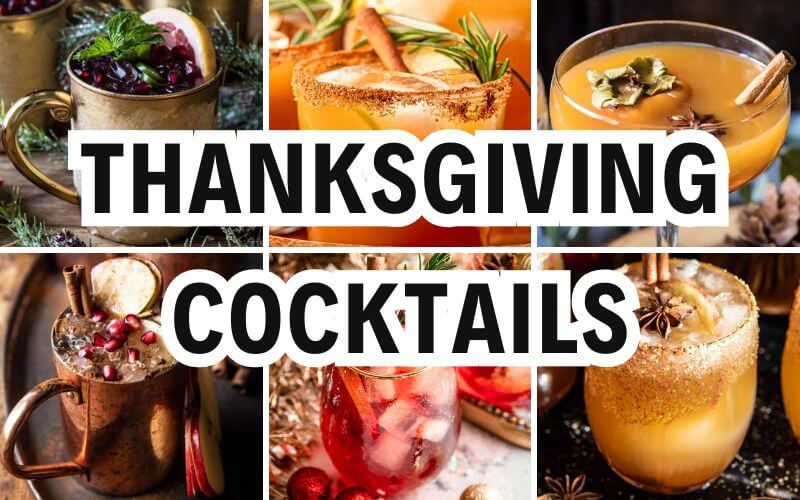 thanksgiving cocktails