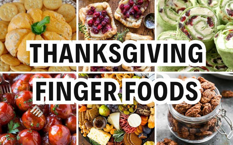 thanksgiving finger foods