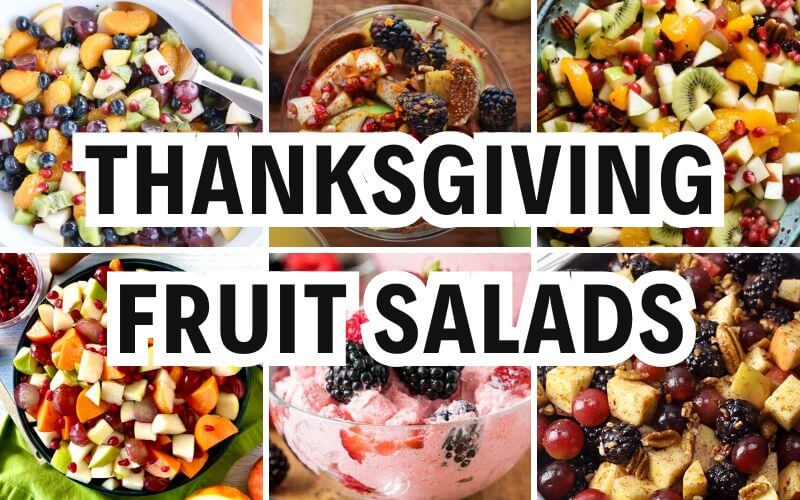 thanksgiving fruit salads