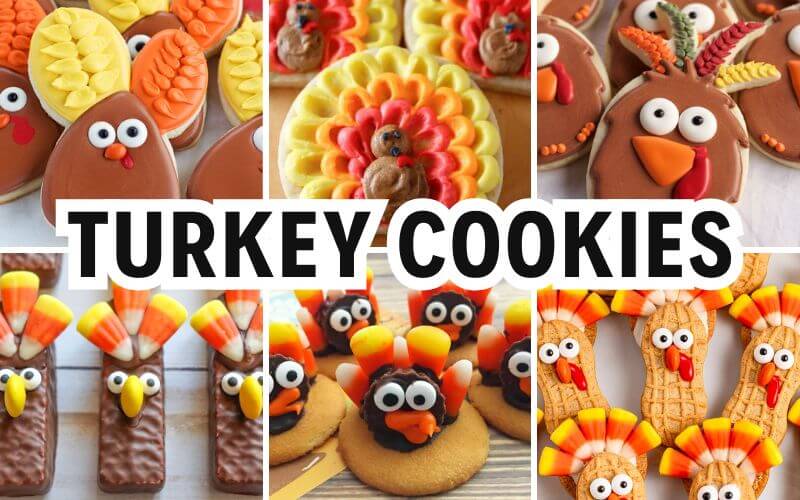 turkey cookies