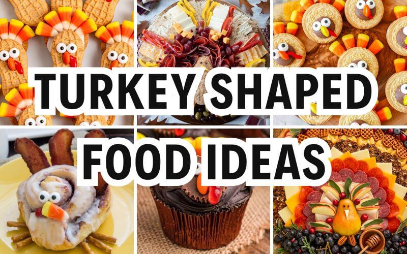 turkey shaped food ideas