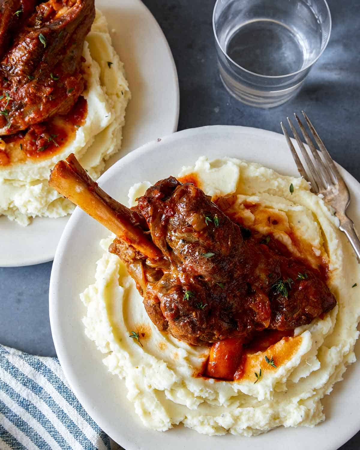 Braised Lamb Shanks