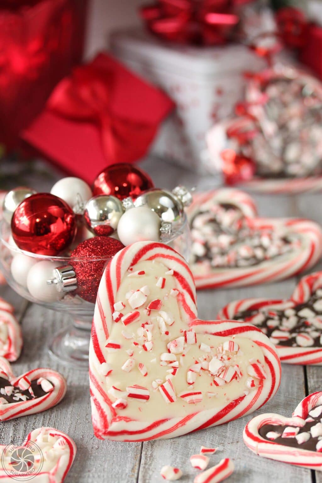 Candy Cane Hearts