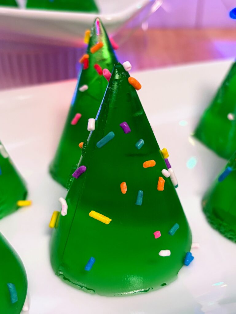 Christmas Tree Jello Shots