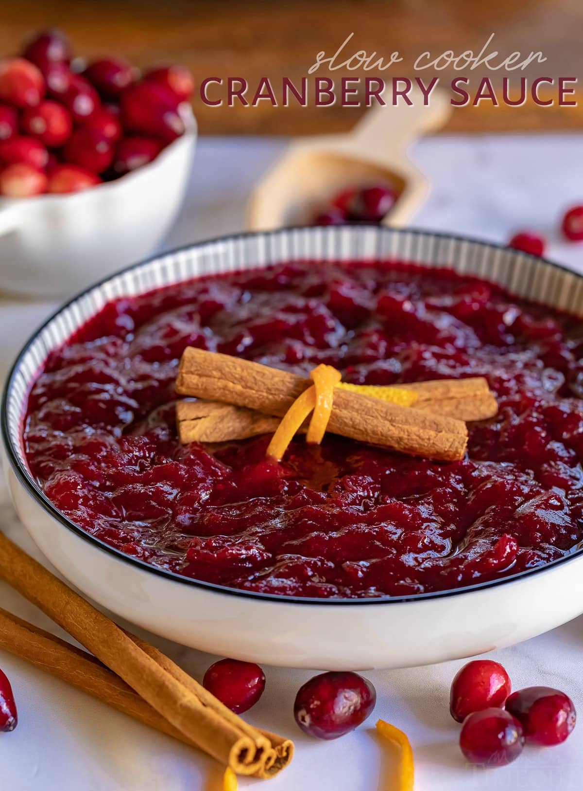 Easy Crockpot Cranberry Sauce