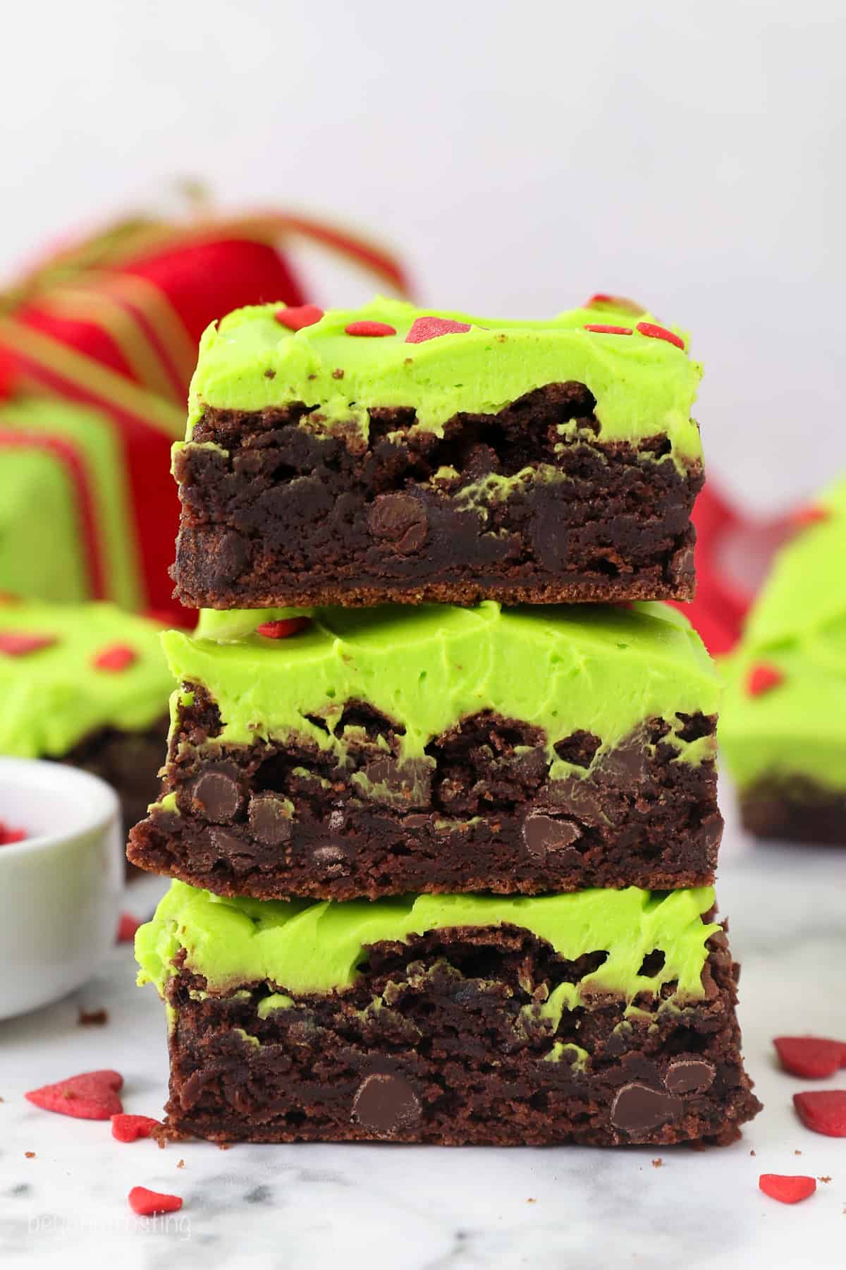 Grinch Brownies