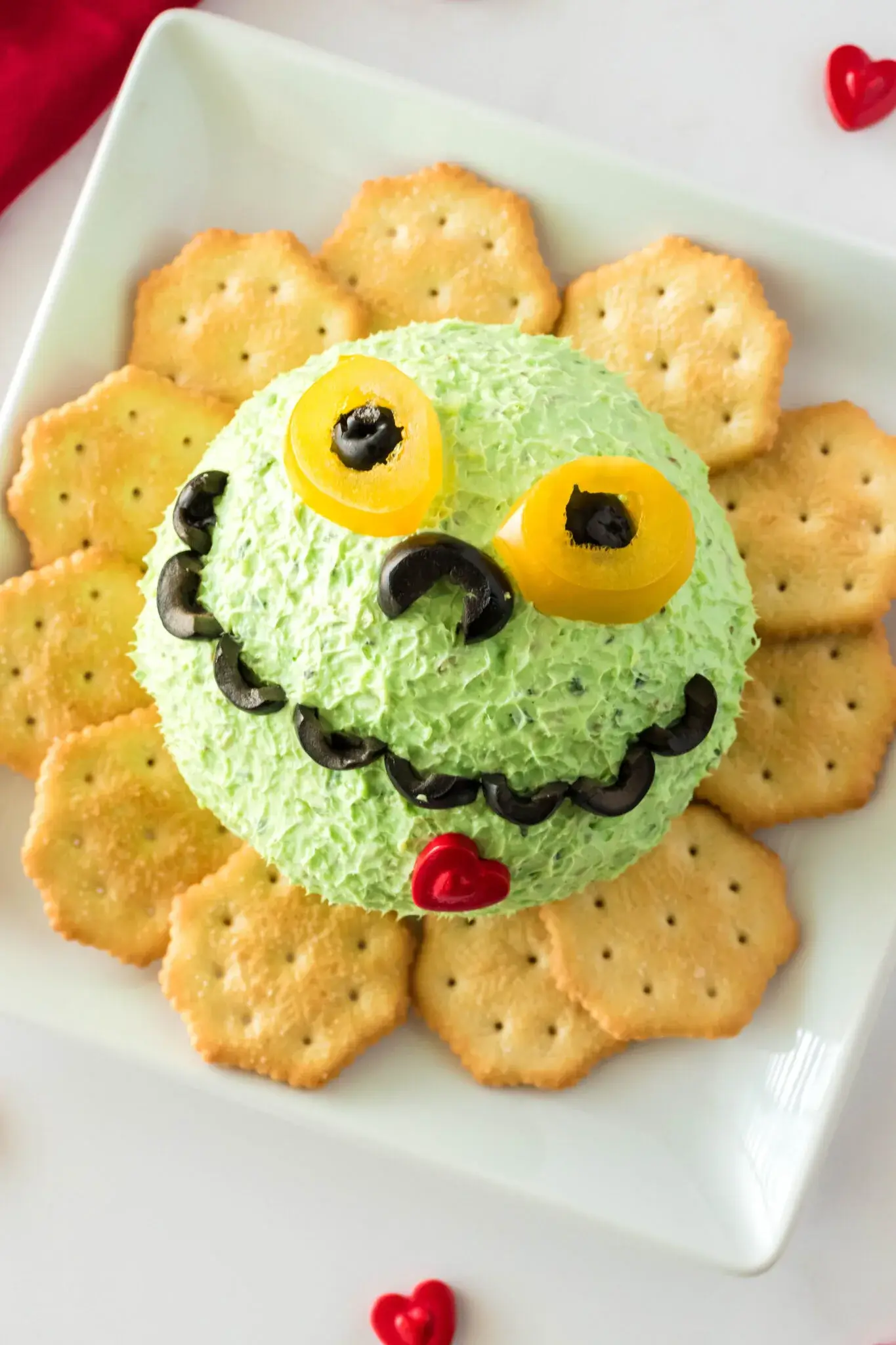 Grinch Cheese Ball