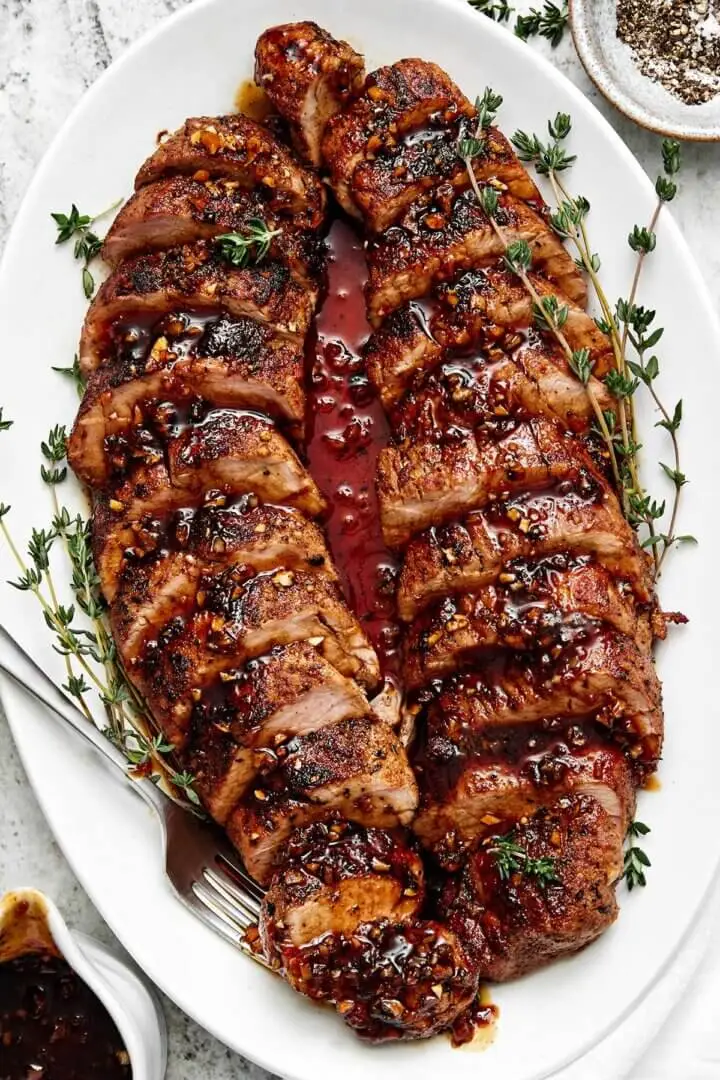 Honey Garlic Pork Tenderloin