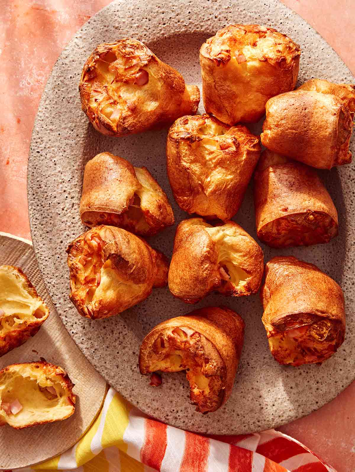 Popovers (With Ham and Cheese)