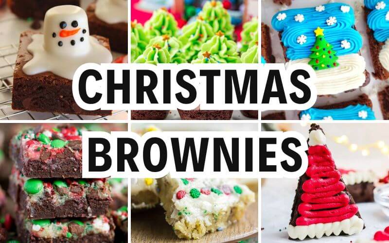 christmas brownies