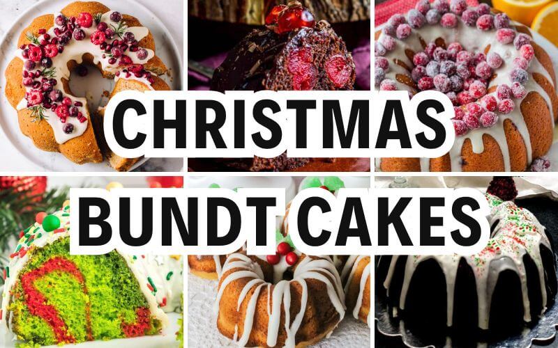 christmas bundt cakes
