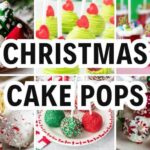 christmas cake pops