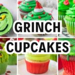 grinch cupcakes