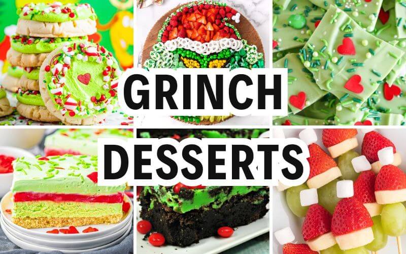 grinch desserts