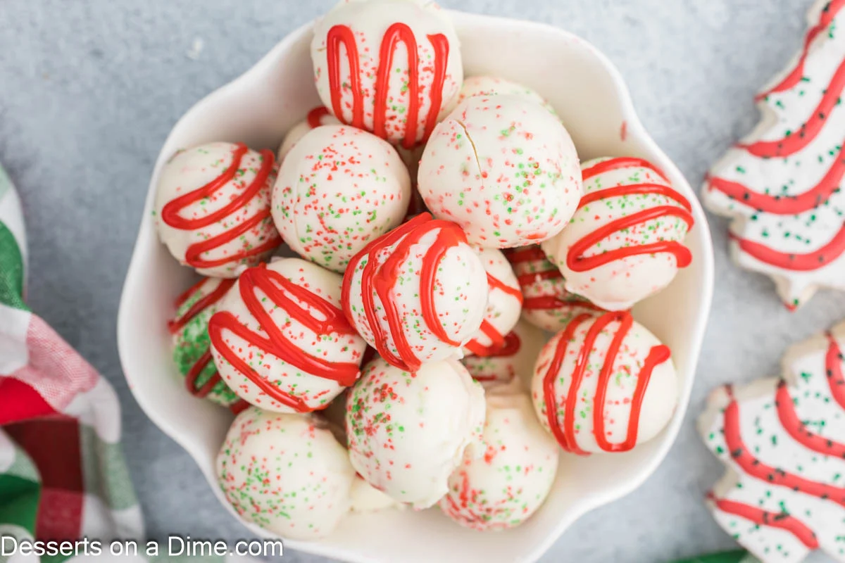 Little Debbie Christmas Tree Cake Balls