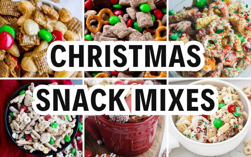 christmas snack mixes
