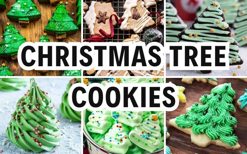 christmas tree cookies